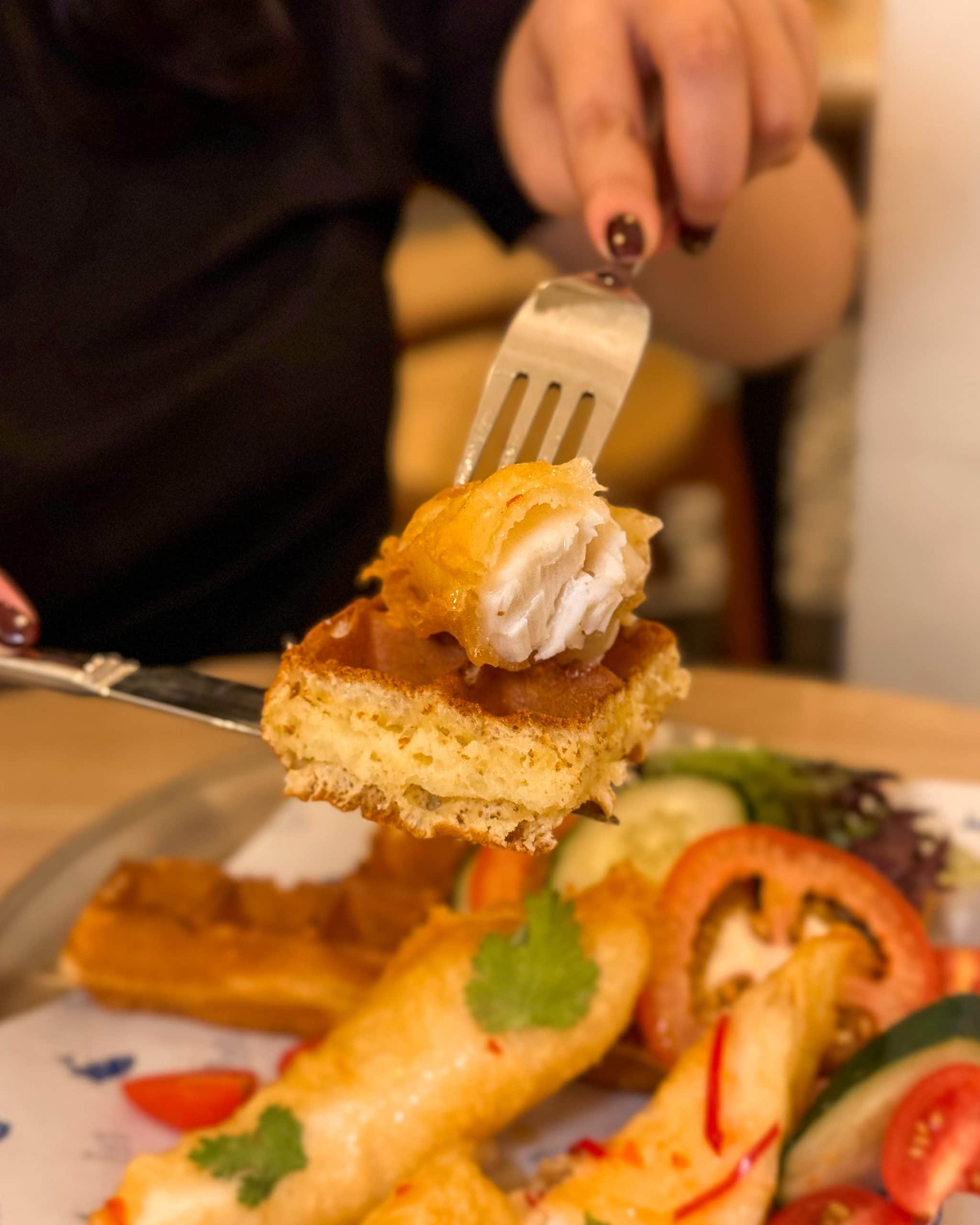 creamier frying fish club