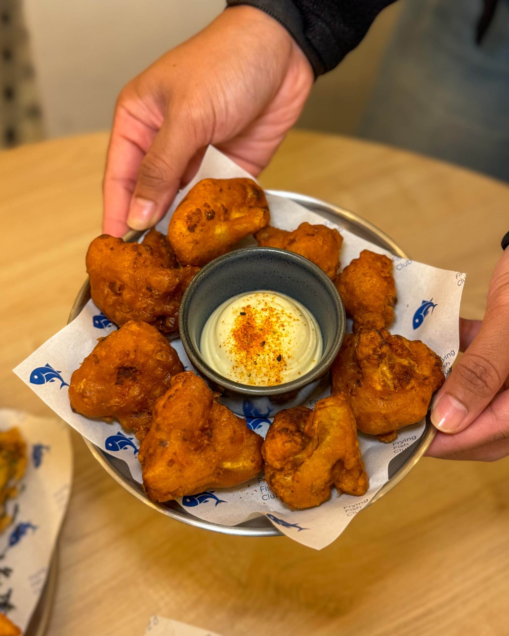 creamier frying fish club