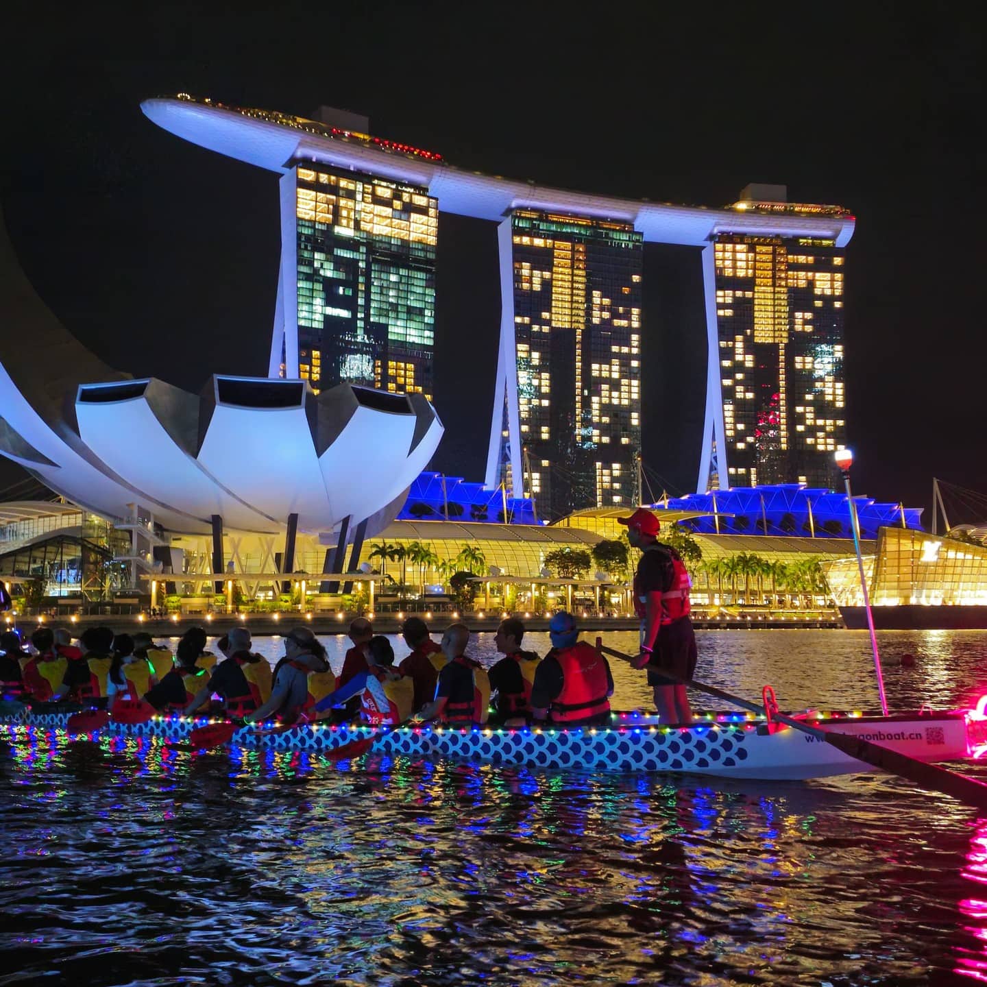 Glow PAddle Dragonboat