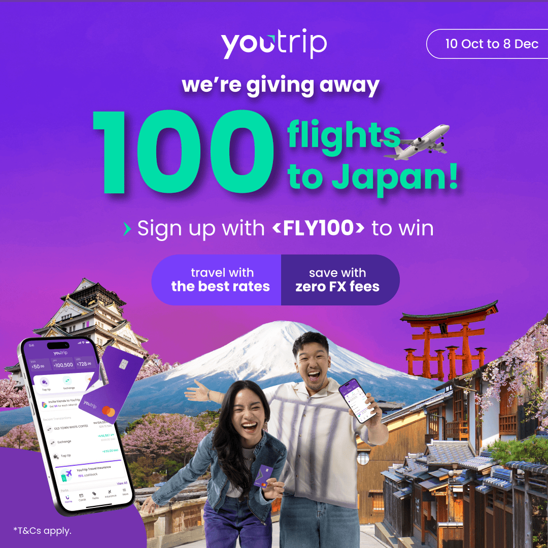 YouTrip 100 Flights To Japan