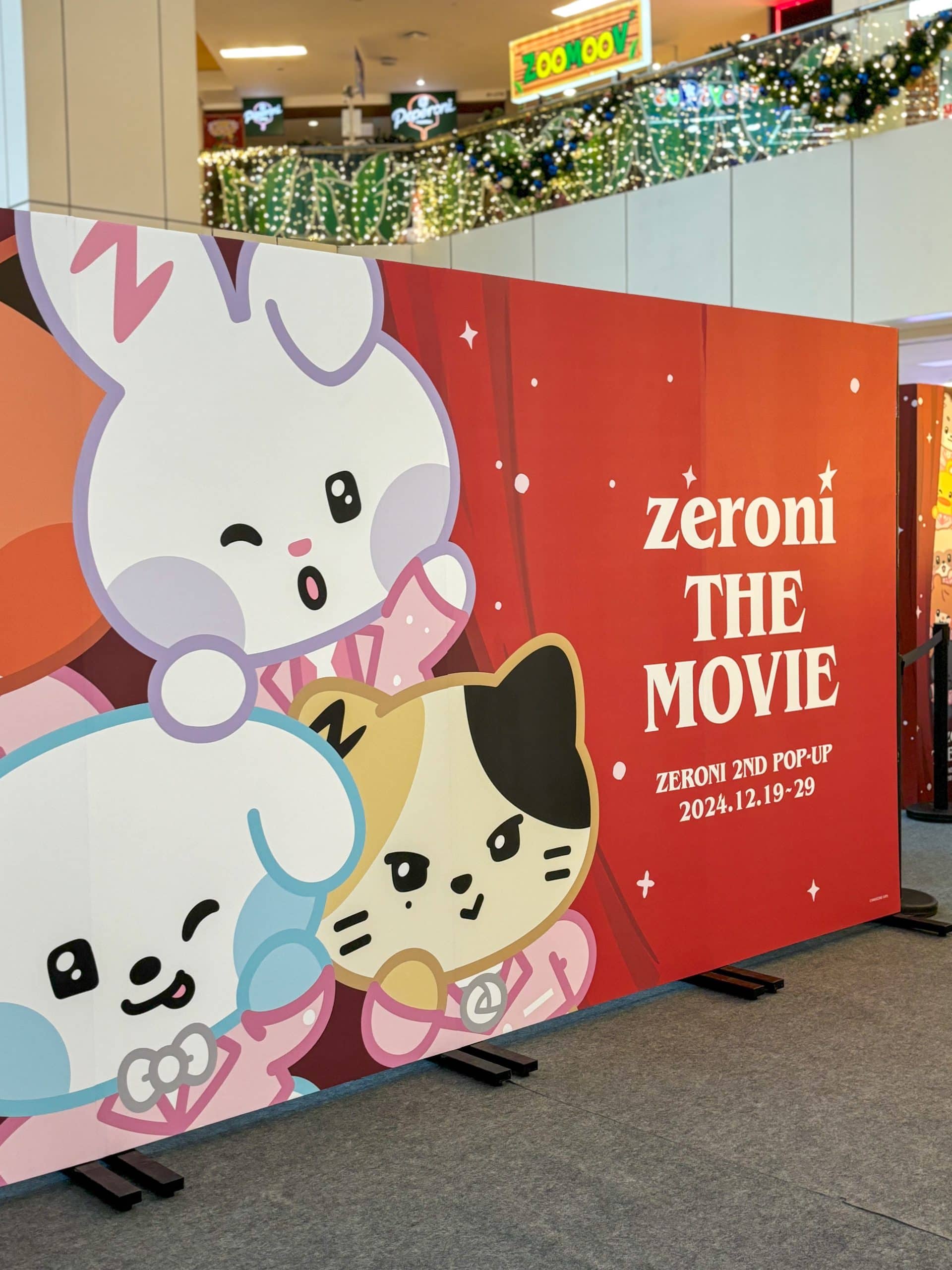 zeroni POP-UP in SINGAPORE 