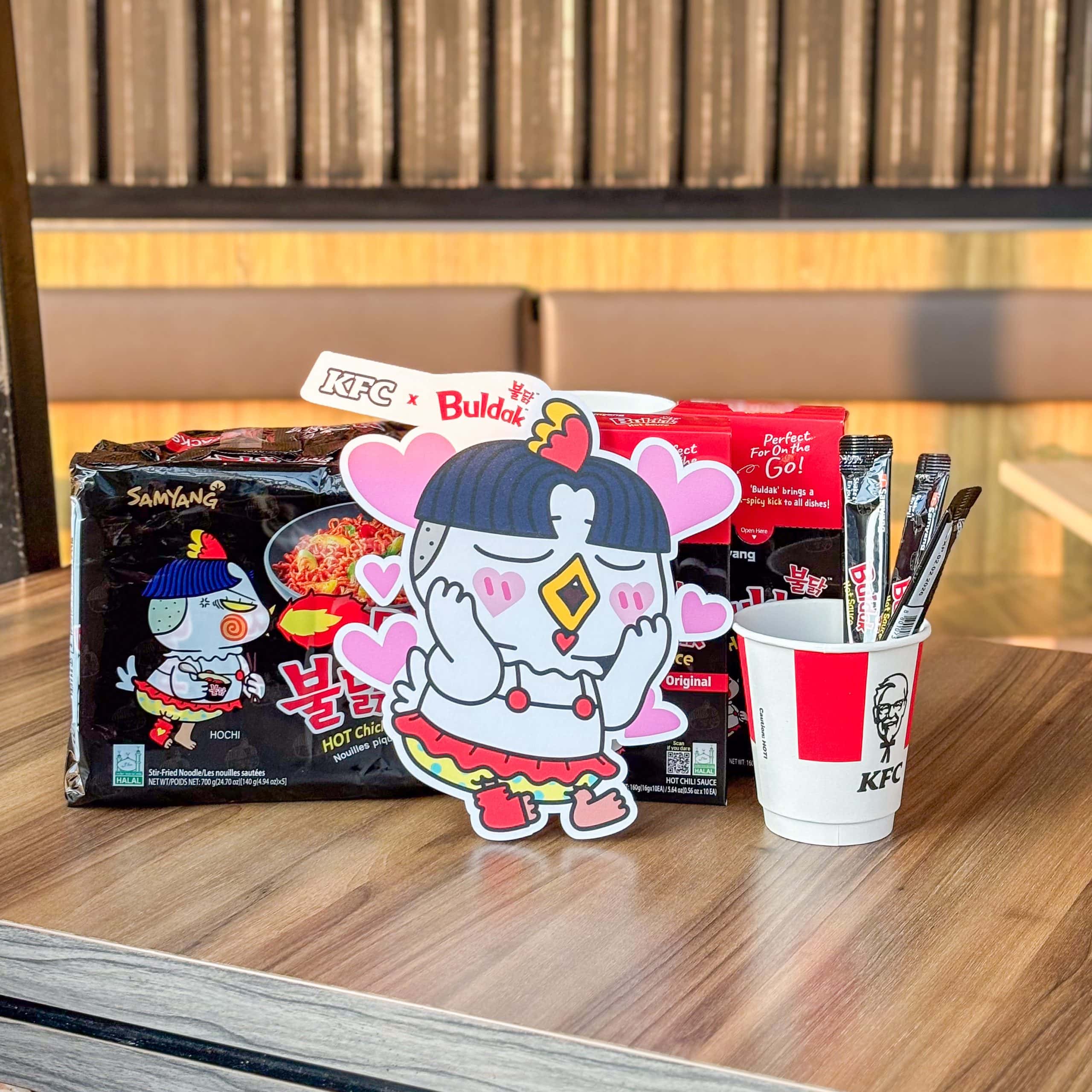 KFC x Samyang Buldak