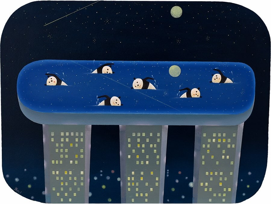 Wisps in the Enchanted Garden