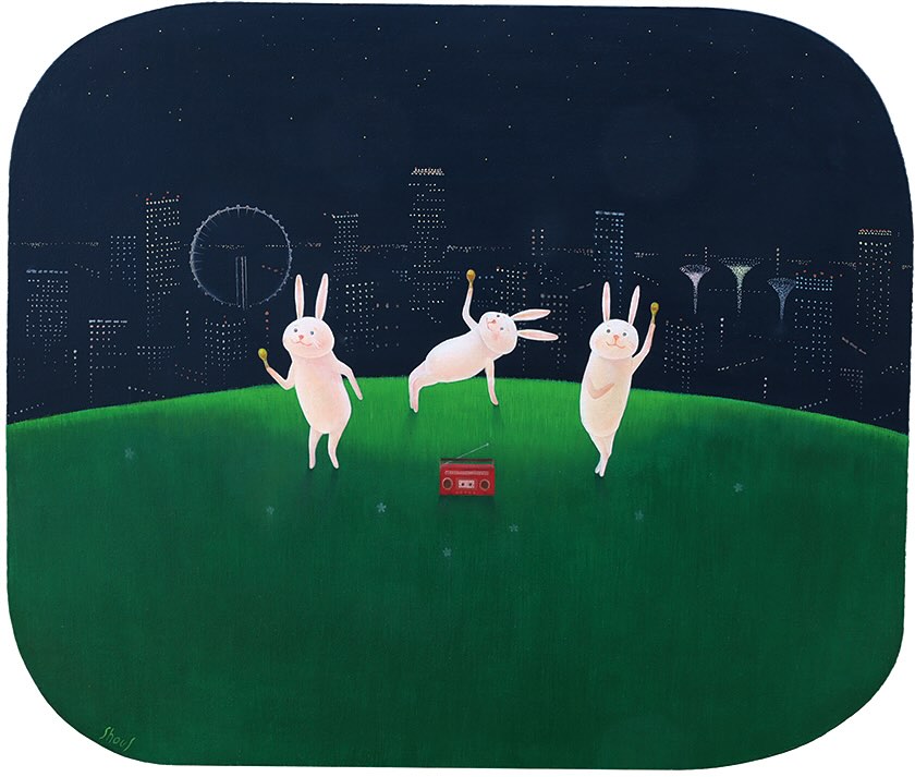 Wisps in the Enchanted Garden