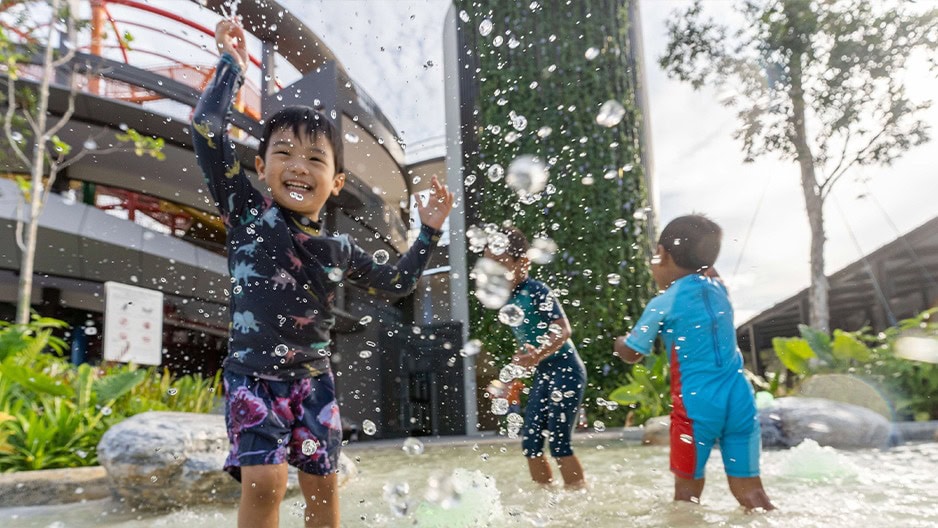 Free Water Playgrounds in Singapore