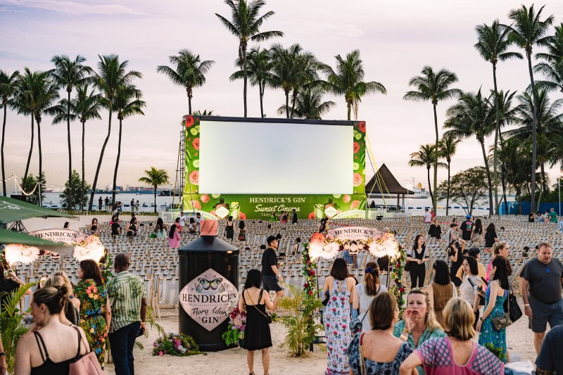 Hendrick's Sunset Cinema