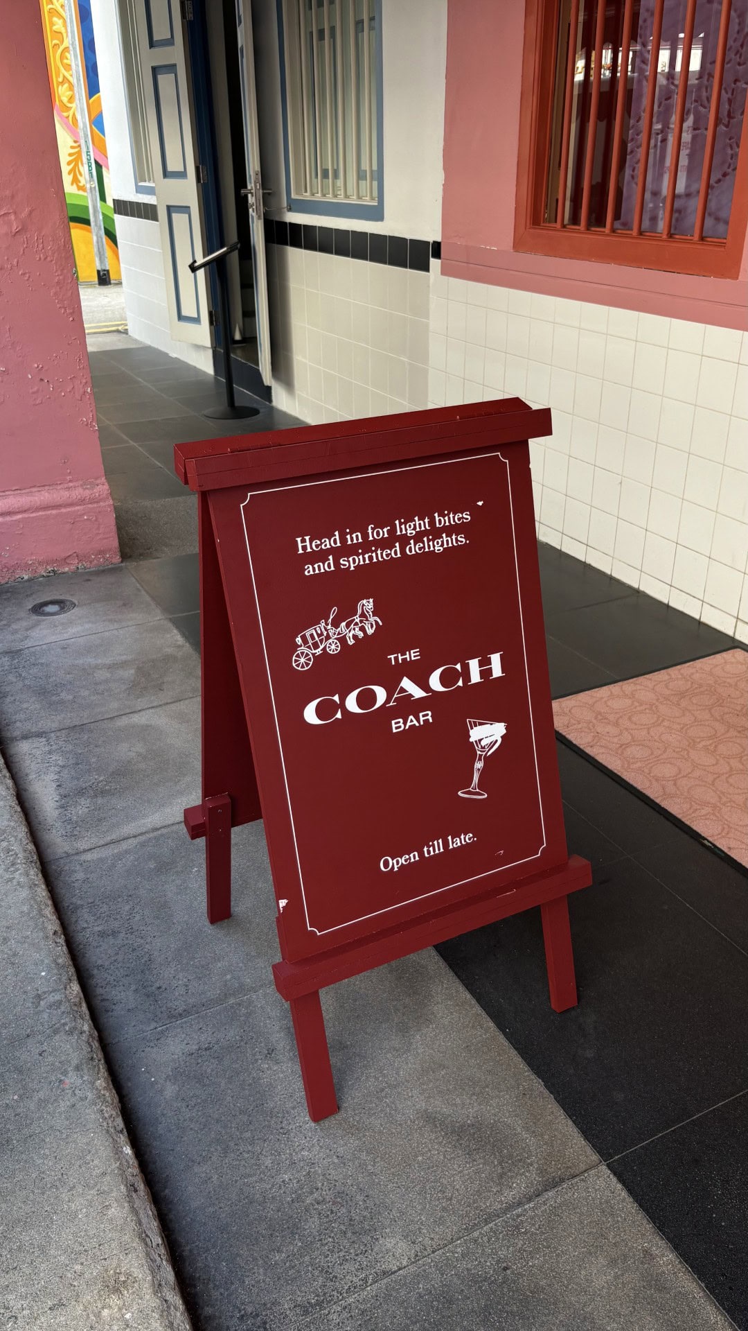 The Coach Bar Pop-Up