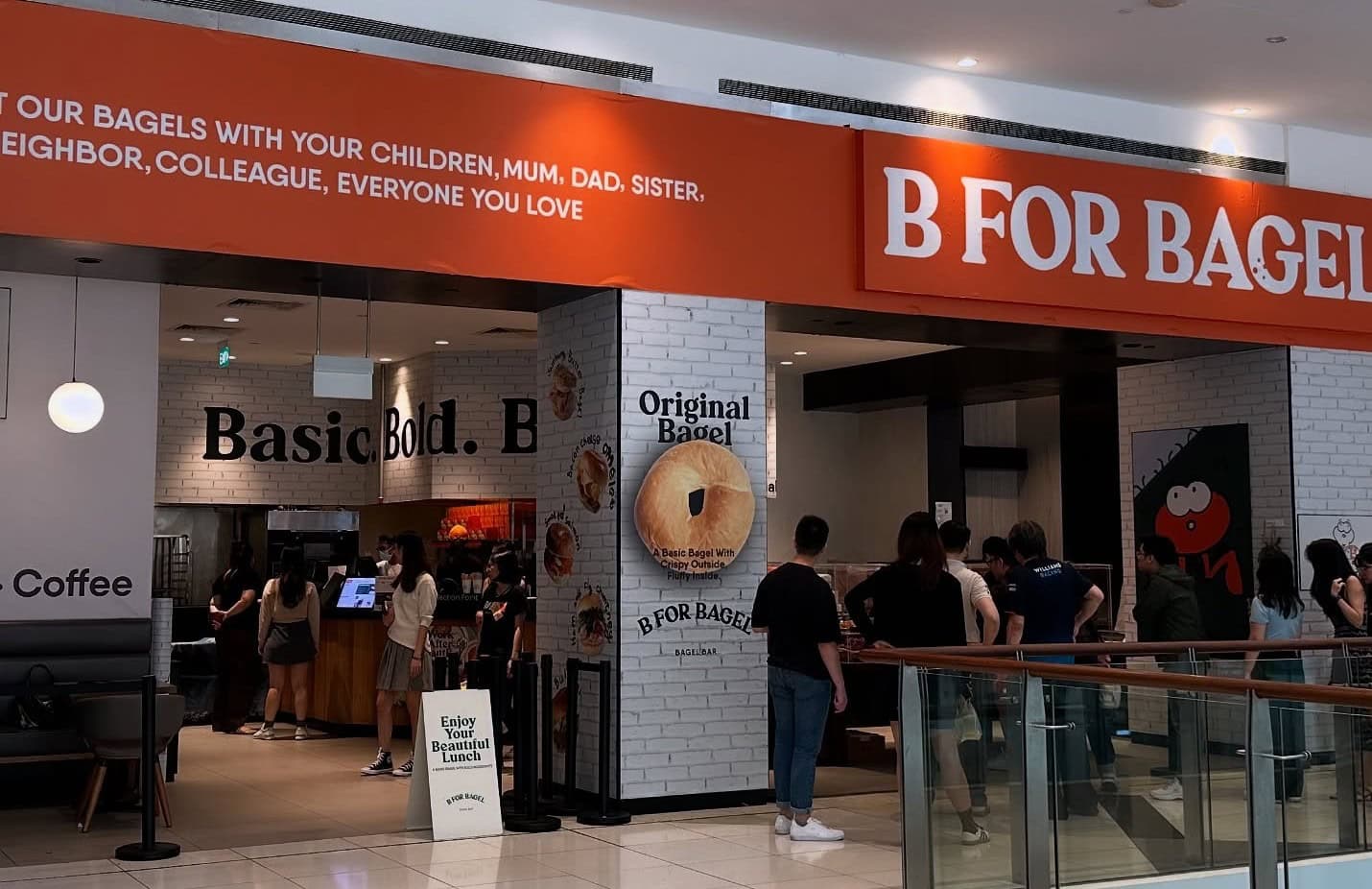 B For Bagel Pop-Up